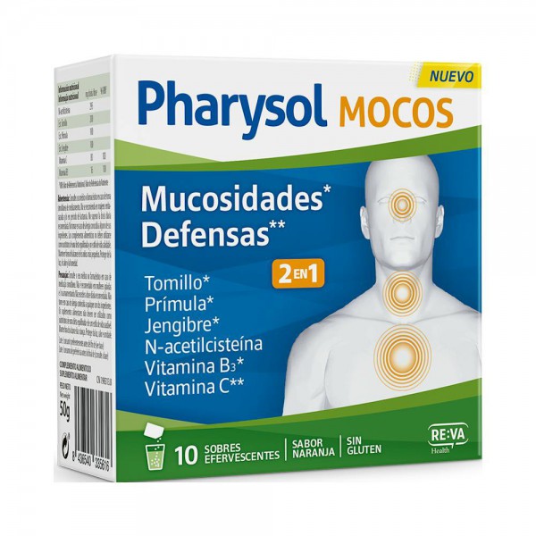 PHARYSOL MOCOS 10SBRS EFERV.