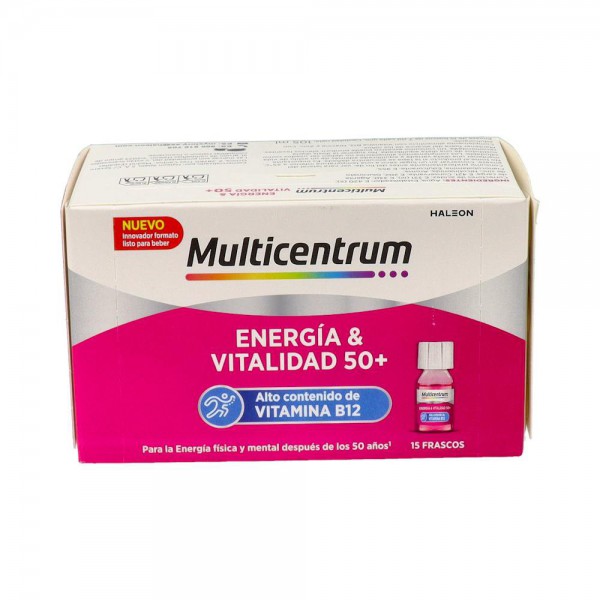 MULTICENTRUM ENERGIA & VITALIDAD SABOR FRAMBUESA 15 AMP