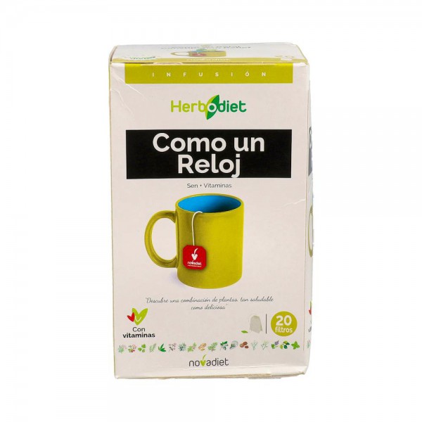 NOVADIET HERBODIET INF. COMO UN RELOJ 20FILTROS